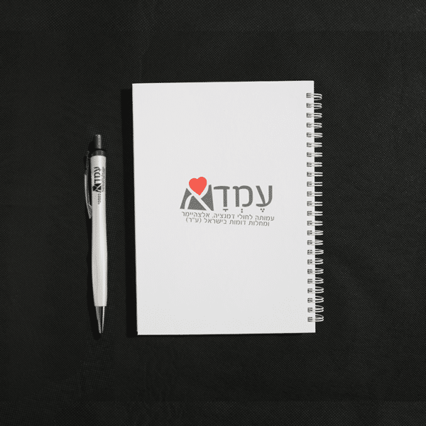 notebook and pen